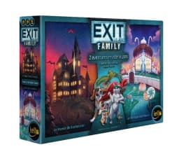 Couverture de Exit Family : 2 aventures mystérieuses