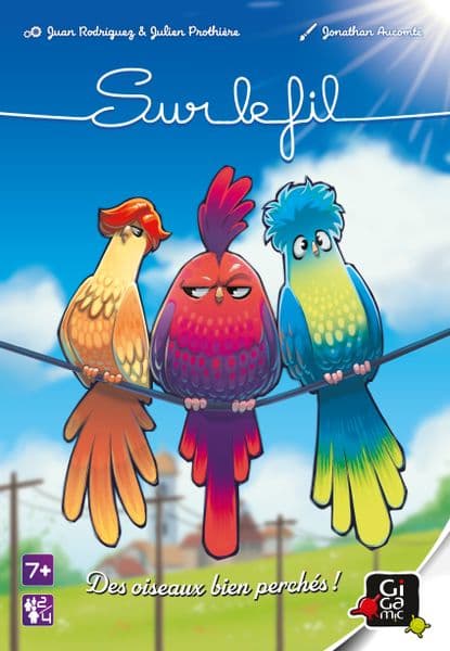 Boîte du jeu : Sur le Fil