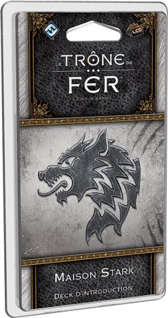 Boîte du jeu : Maison Stark : Deck d’introduction Trône de Fer LCG 2nd Édition