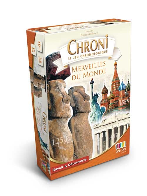 Boîte du jeu : CHRONI - LES MERVEILLES DU MONDE