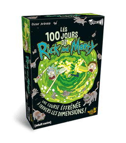 Couverture de Les 100 jours de Rick et Morty