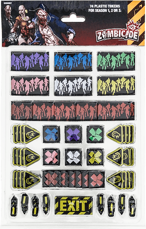 Boîte du jeu : Zombicide : Set de Pions en plastique