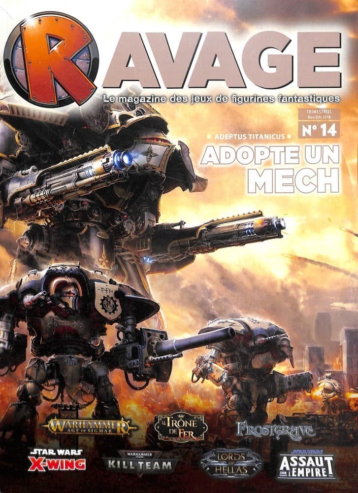 Boîte du jeu : Ravage N°14