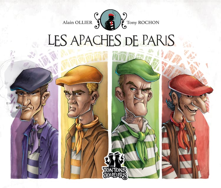 Boîte du jeu : Les Apaches de Paris