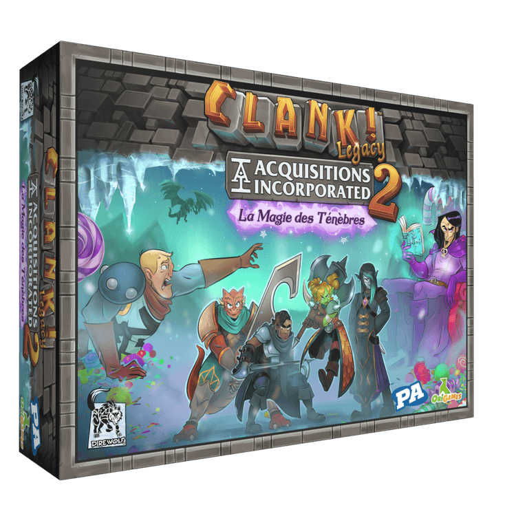Boîte du jeu : Clank! Legacy : Acquisitions Incorporated 2 - La Magie des Ténèbres