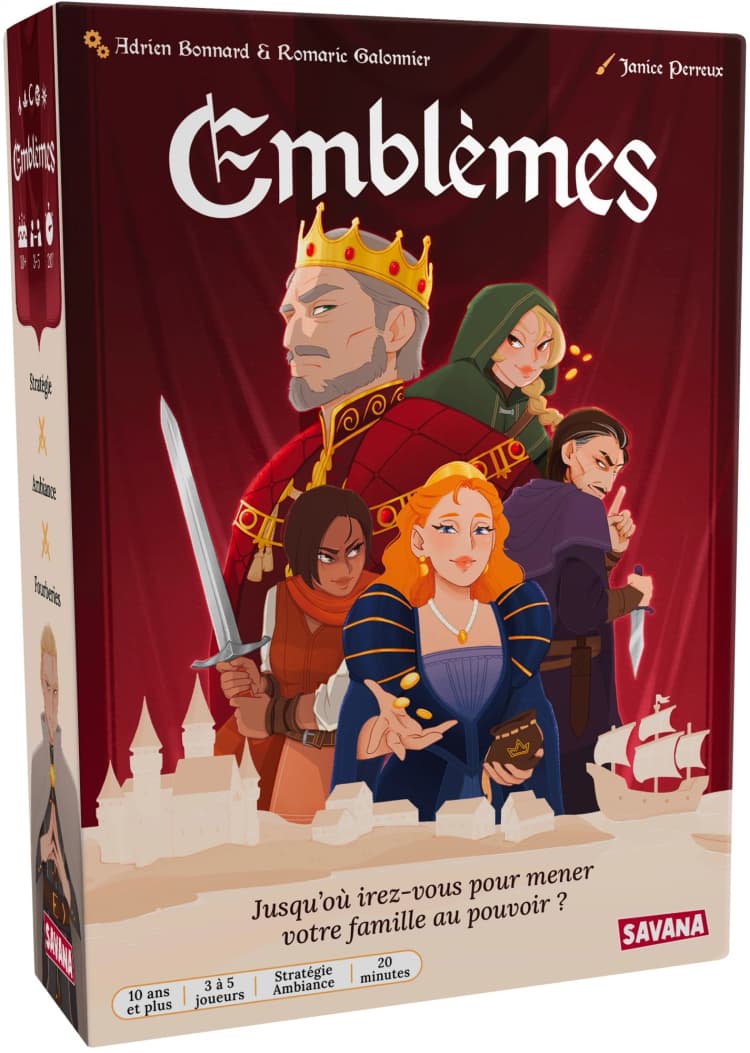 Boîte du jeu : Emblèmes