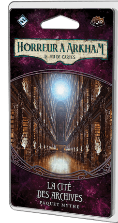 Boîte du jeu : Horreur à Arkham : Le Jeu de Cartes - La Cité des Archives