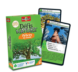 Couverture de Défis Nature Arbres du monde