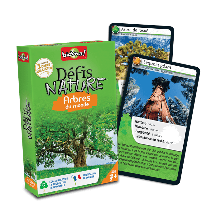 Boîte du jeu : Défis Nature Arbres du monde
