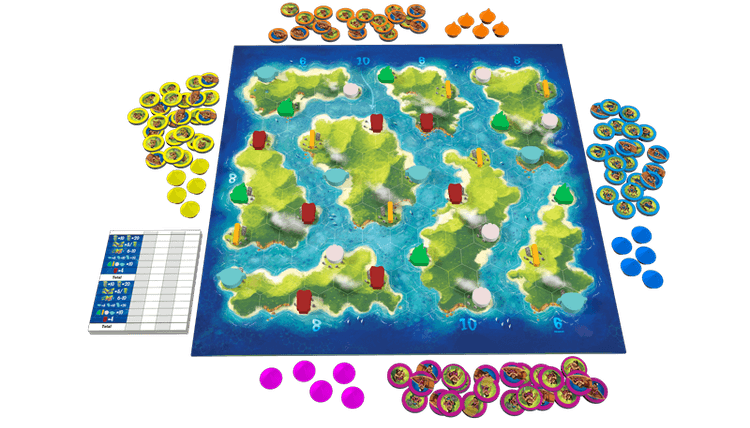 Boîte du jeu : Blue Lagoon