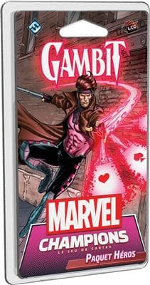 Couverture de Marvel Champions : Le Jeu de Cartes - Gambit