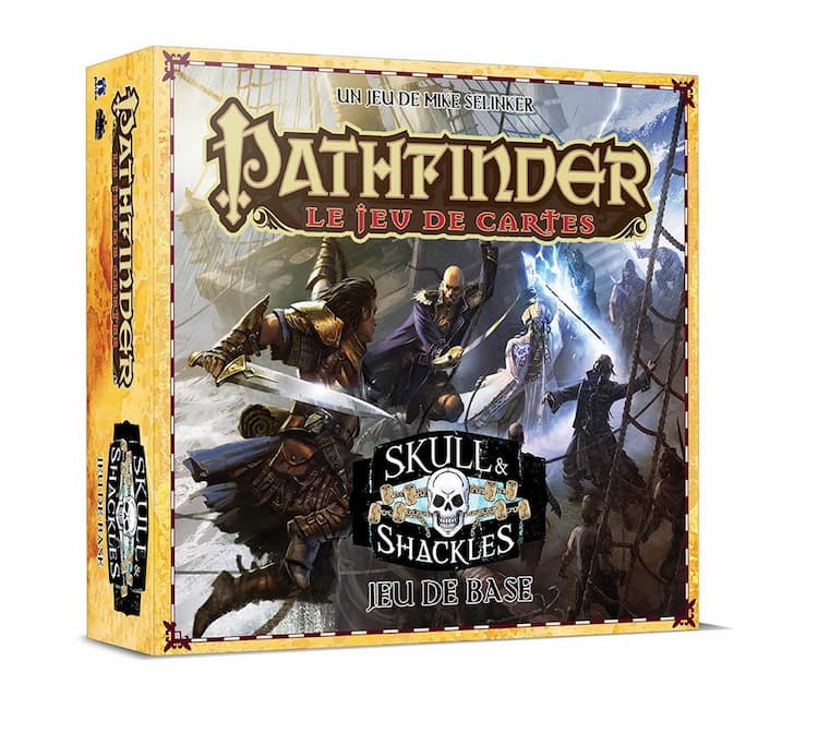 Boîte du jeu : Pathfinder le jeu de cartes Skull & Shackles Jeu de base