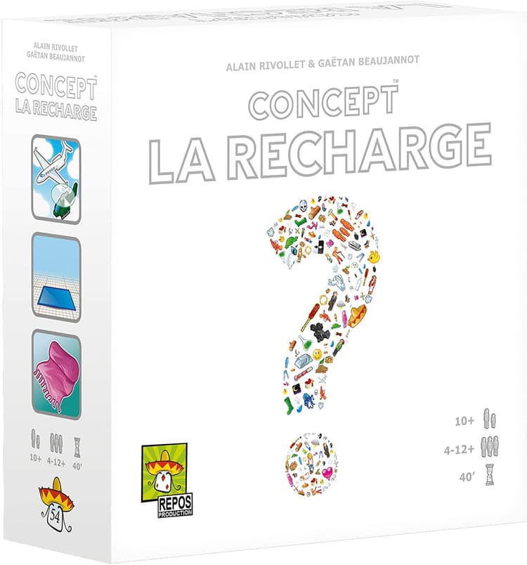 Boîte du jeu : Concept - Extension "La Recharge"