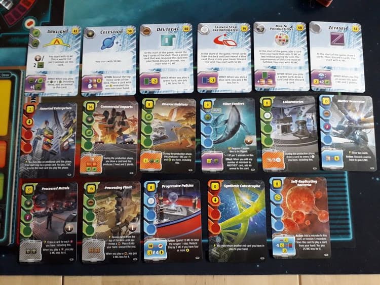 Boîte du jeu : Terraforming Mars : Expédition Arès - Cartes Promos
