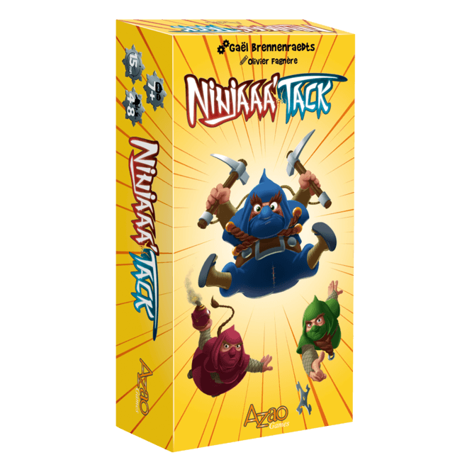 Boîte du jeu : Ninjaaa'Tack