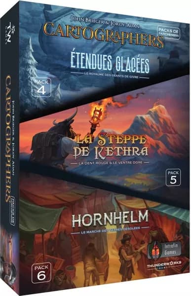 Boîte du jeu : Cartographers : Pack de Parchemins 2