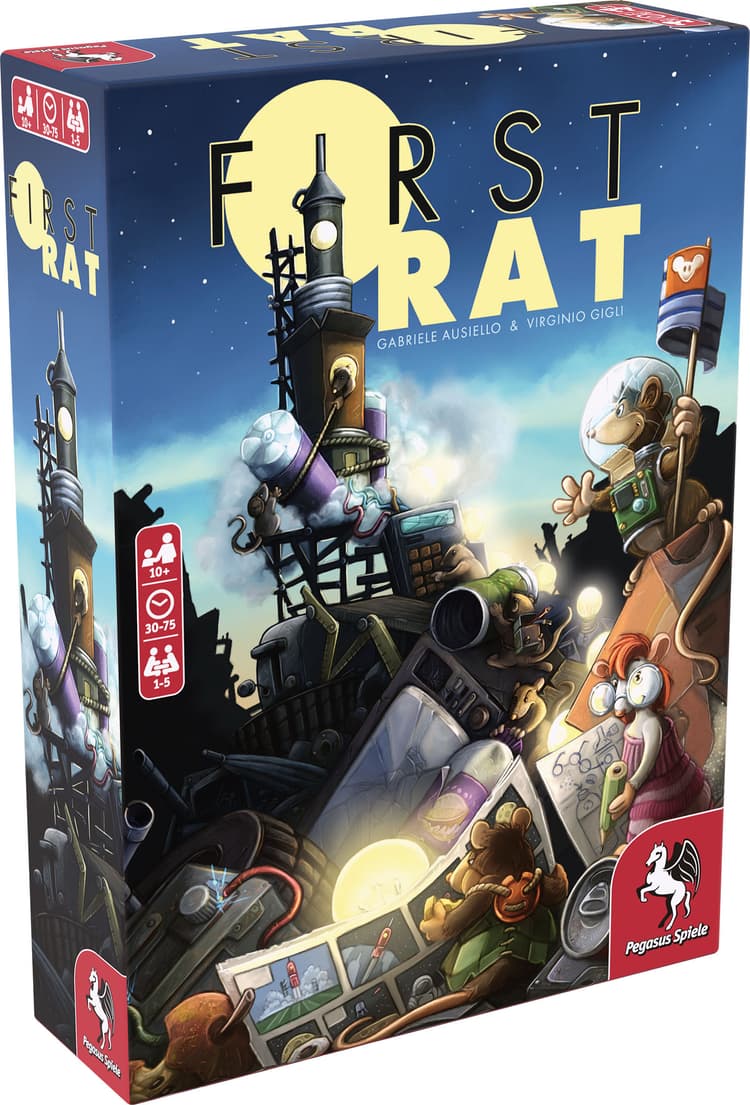 Boîte du jeu : First Rat