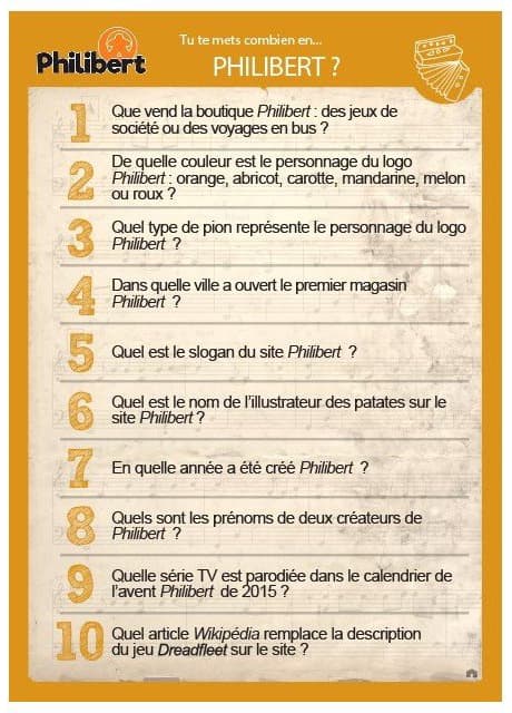Boîte du jeu : TTMC - Tu Te Mets Combien ? - Goodie "Philibert"