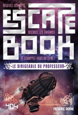 Boîte du jeu : Escape Book : Le Dirigeable du Professeur