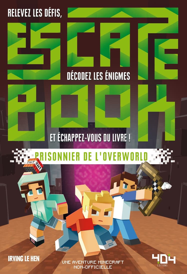 Boîte du jeu : Escape Book : Prisonnier de l'OverWorld