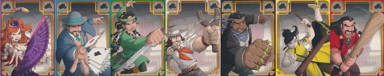 Boîte du jeu : Colt Express - Goodie "Cartes Coup de Poing"