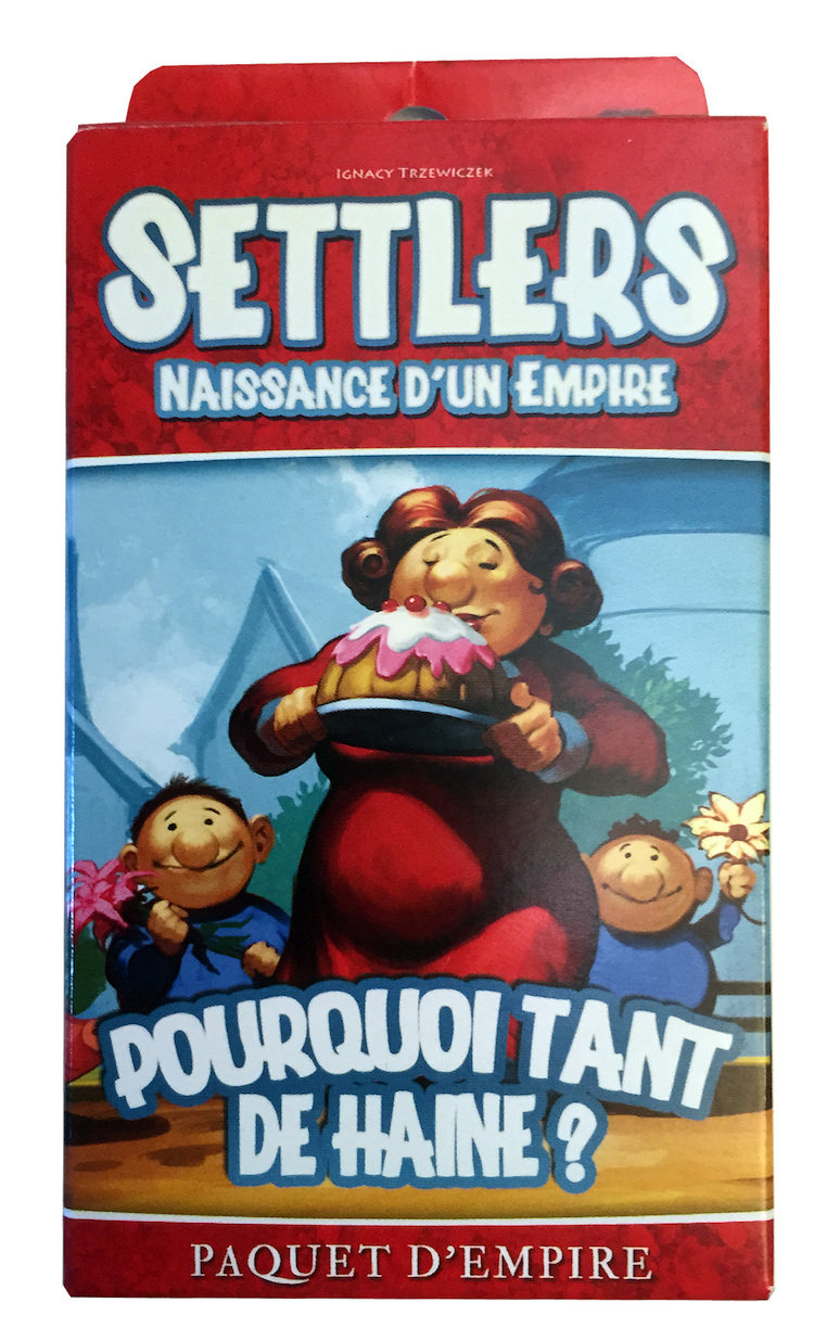 Boîte du jeu : Settlers - Naissance d'un Empire - Extension "Pourquoi tant de Haine ?"
