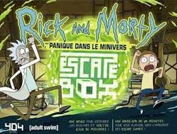Boîte du jeu : Escape Box : Rick and Morty