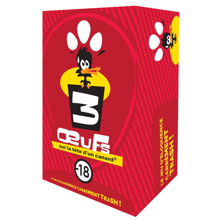 Boîte du jeu : 3 Oeufs sur la tête d'un canard