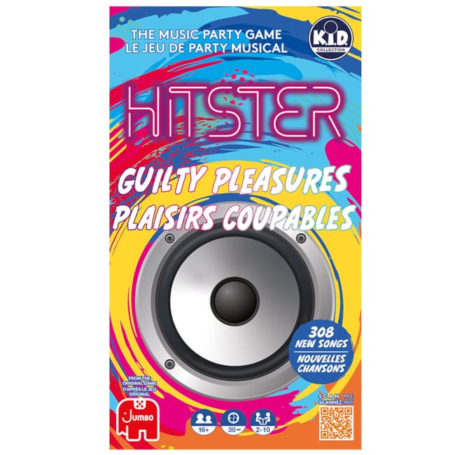 Boîte du jeu : Hitster : Plaisirs Coupables