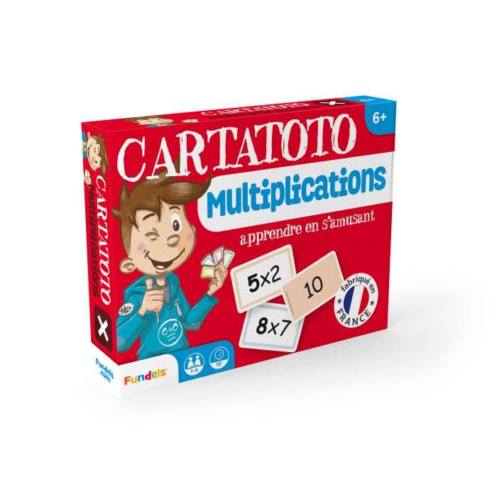 Boîte du jeu : Cartatoto Multiplications