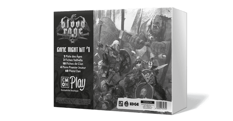 Boîte du jeu : Blood Rage: Game Night Kit #1