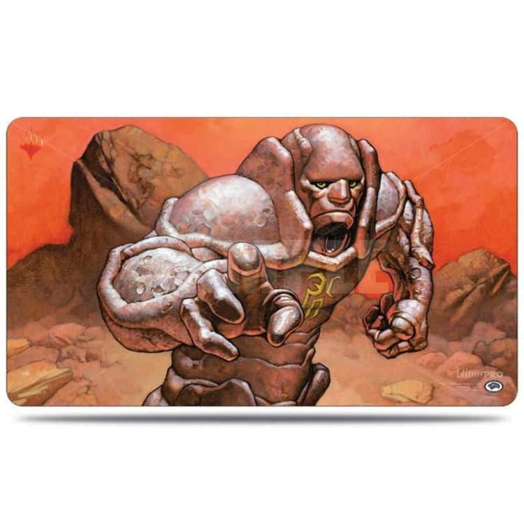 Boîte du jeu : Playmat Magic The Gathering Legendary : Karn Silver Golem