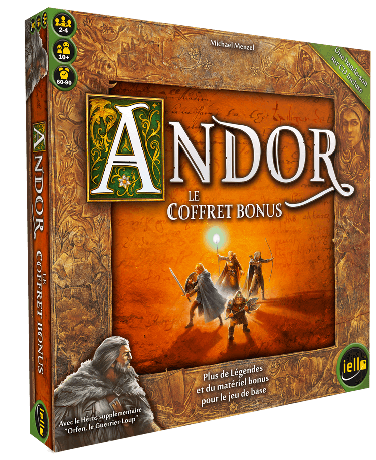 Boîte du jeu : Andor : Coffret Bonus