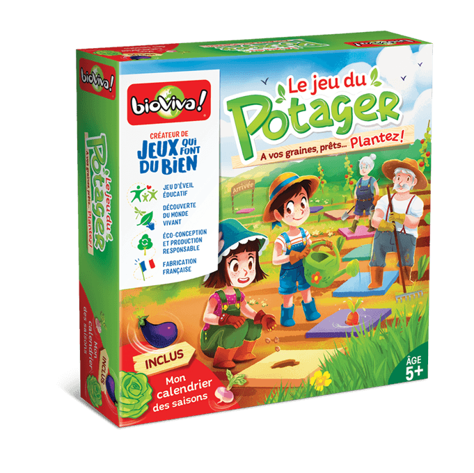 Boîte du jeu : Le jeu du potager