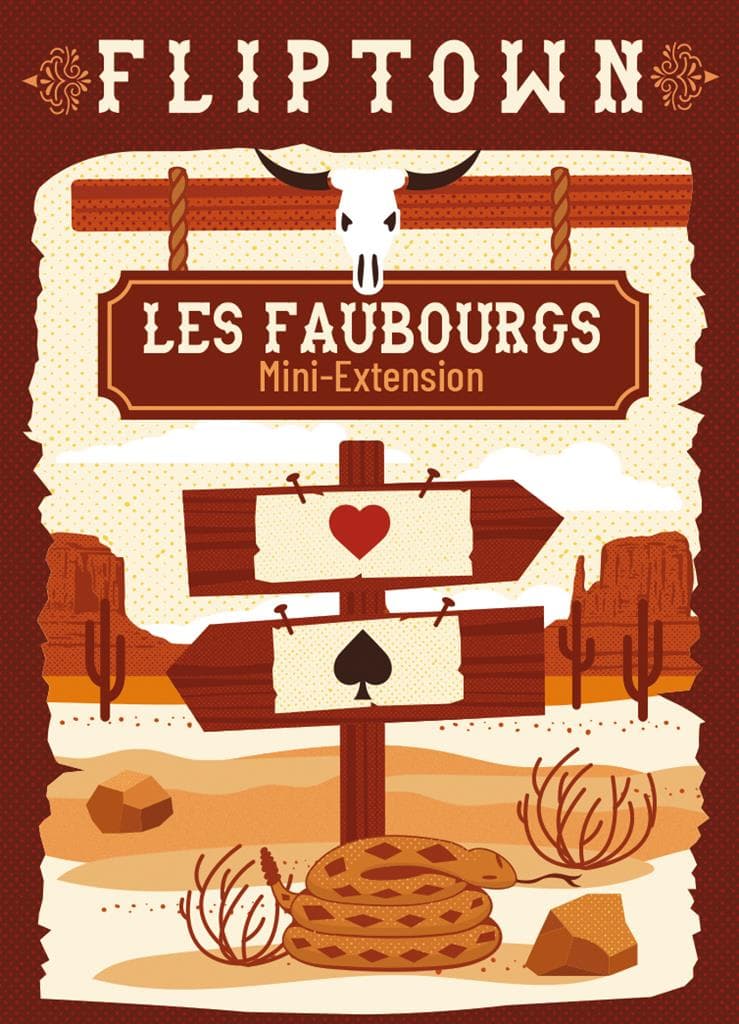 Boîte du jeu : Fliptown : Les Faubourgs Mini-extension