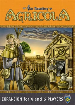 Couverture de Agricola : Expansion for 5 and 6 players