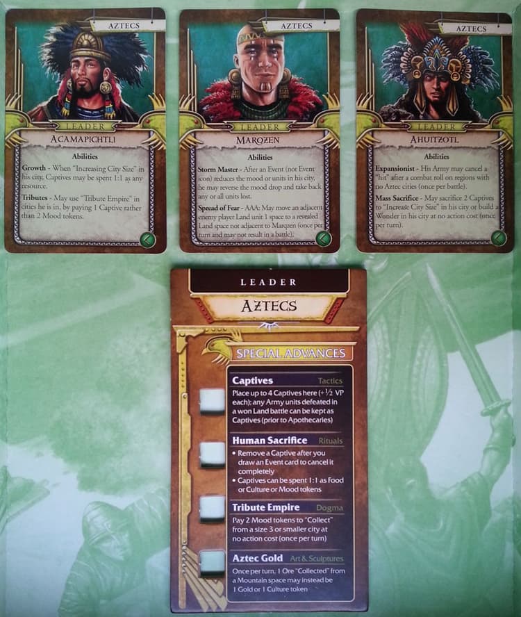 Boîte du jeu : Clash of Cultures - Extension "Civilizations" - Extension "Aztecs"