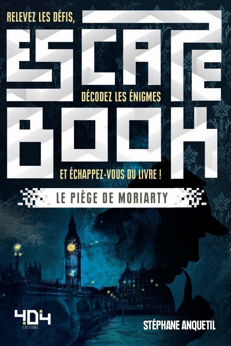 Boîte du jeu : Escape Book : Le Piège de Moriarty