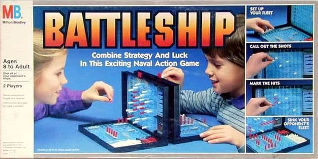 Boîte du jeu : Bataille Navale + Bataille Aérienne