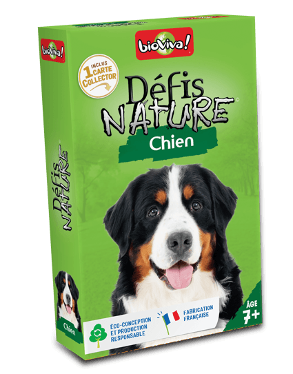 Boîte du jeu : Défis Nature Chiens