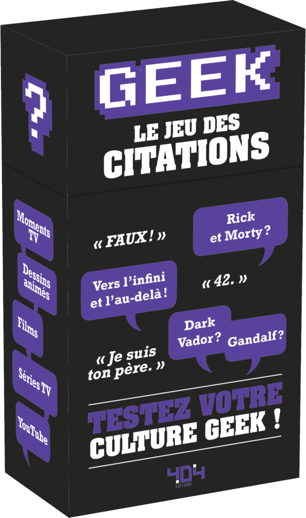 Boîte du jeu : Geek le Jeu des citations