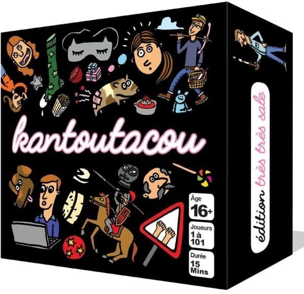 Boîte du jeu : Kantoutacou - édition très très sale