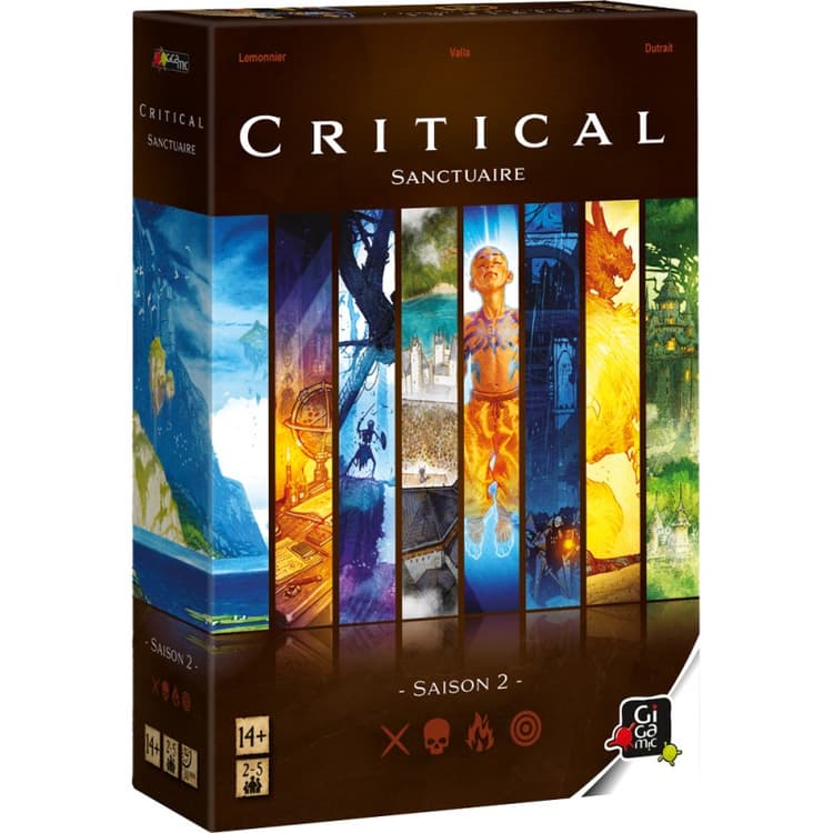 Boîte du jeu : Critical : Sanctuaire - Saison 2