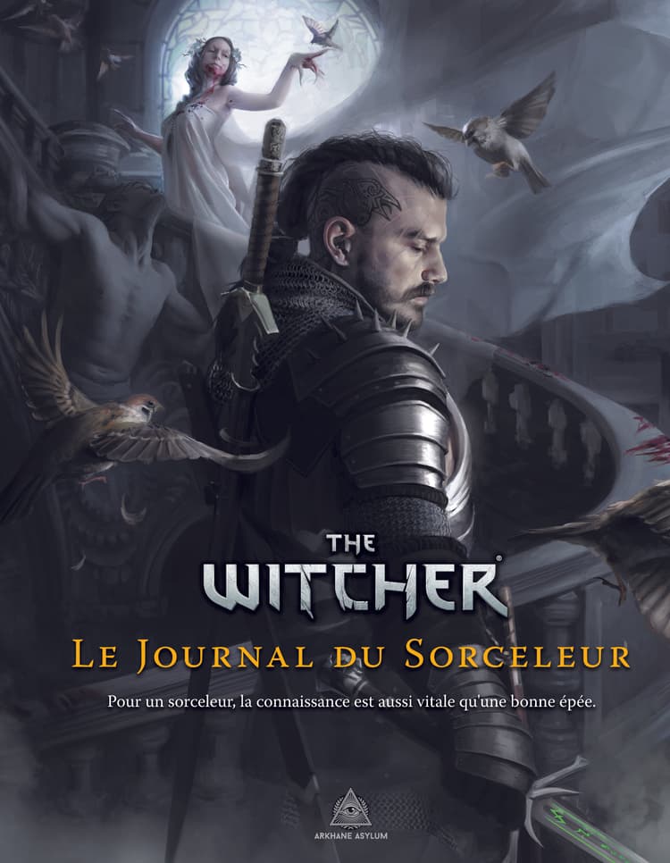 Boîte du jeu : The Witcher : le journal du Sorceleur