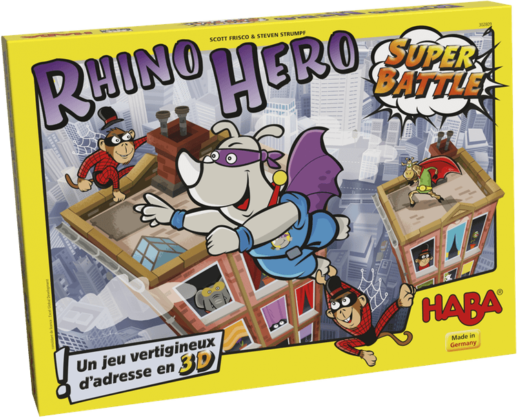 Boîte du jeu : Rhino Hero Super Battle