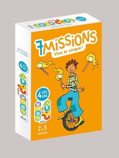 Boîte du jeu : 7 Missions – SOS Pompiers !