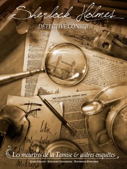 Couverture de Sherlock Holmes Détective Conseil : les meurtres de la Tamise & autres enquêtes