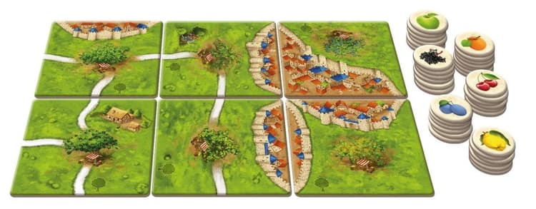Boîte du jeu : Carcassonne : Les Arbres Fruitiers / The Fruit-Bearing Trees / Die Obstbäume
