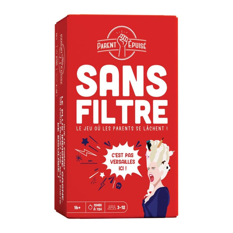 Boîte du jeu : Parent Épuisé : Sans Filtre