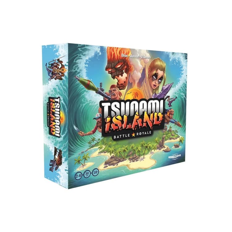 Boîte du jeu : Tsunami Island Battle Royale